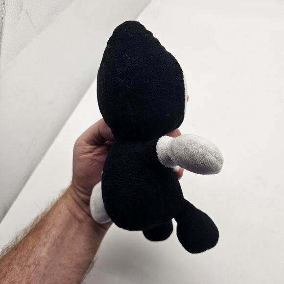 Bendy and the Ink Machine Bendy Plush Stuffed Toy Black White Smiling Doll Gift - Picture 6 of 7